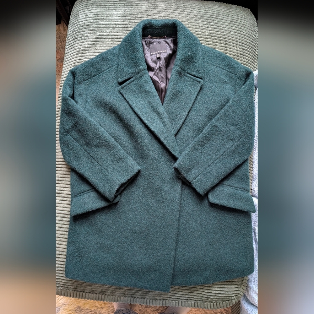 Banana Republic Dark Green Outerwear